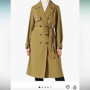 The Drop martini olive trench coat XL NWT